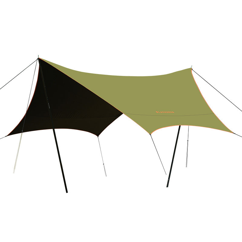 stretch tarp Shady Lightweight Vinyl Coated Hexagonal Tarp – Blackdeer