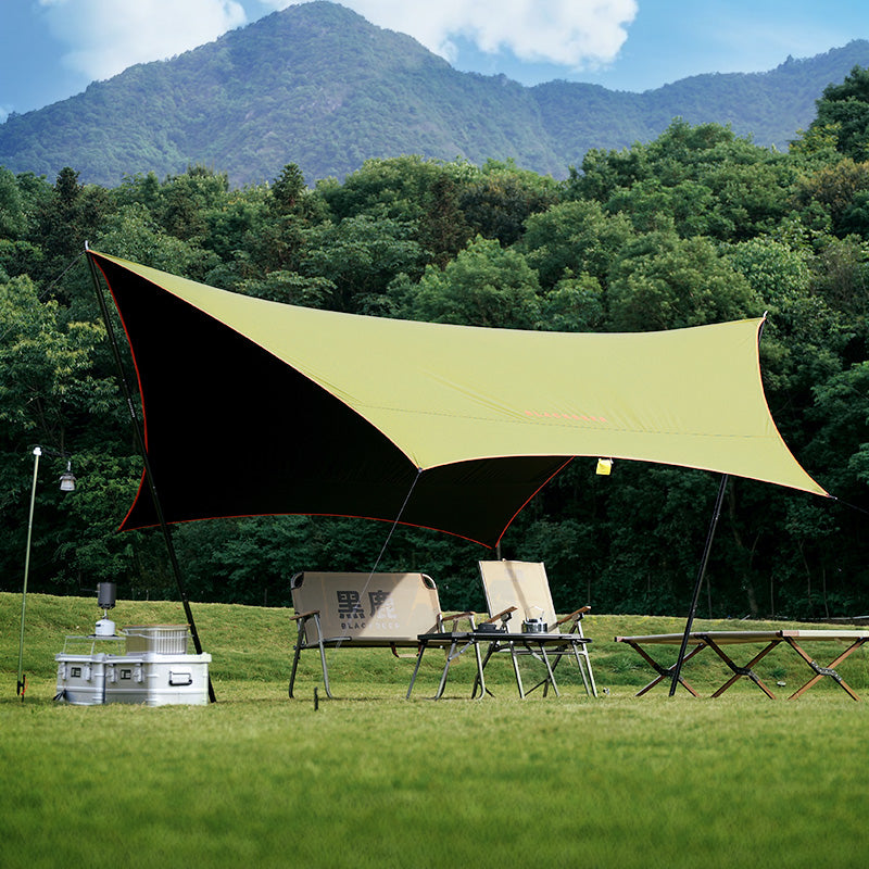 stretch tarp Shady Lightweight Vinyl Coated Hexagonal Tarp – Blackdeer
